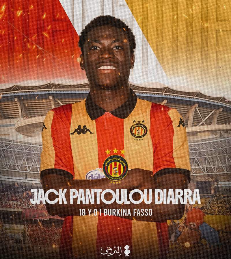 Officiel : Jack Diarra rejoint l’Espérance Sportive de Tunis